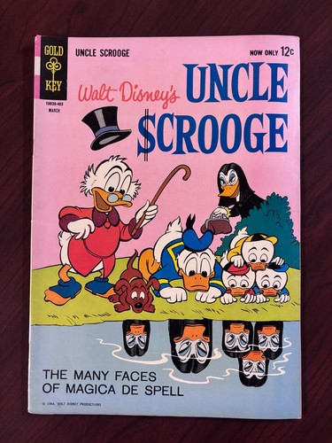 Uncle scrooge gold key - (gold,