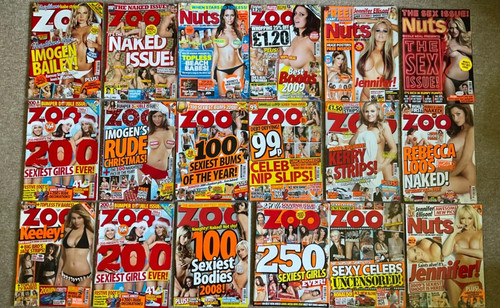 Zoo and nuts magazines please - zoo,
