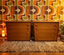 Mcm midcentury teak Bedside