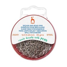 Pony Sequin and Bead Pins
