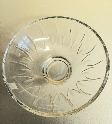 Rockingham heavy crystal bowl - crystal,