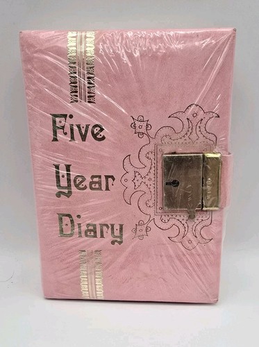 Vintage five year diary new - vintage,