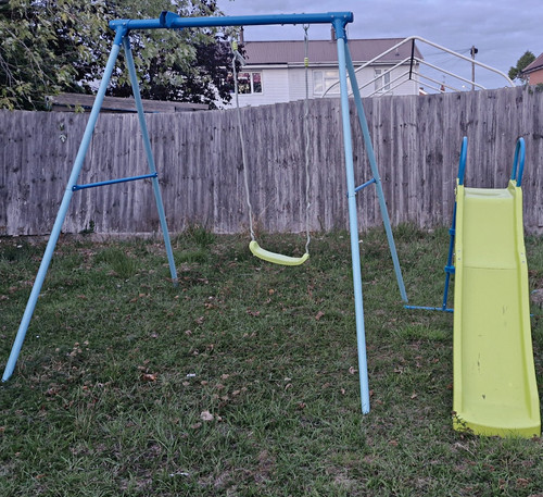 Kids garden swing - kids, slide