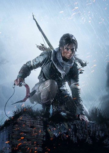 Tomb raider metal poster - tomb, lara