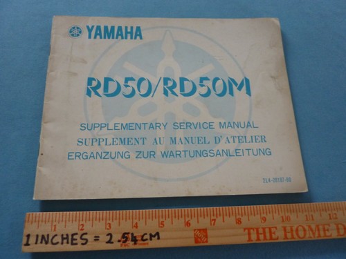 Yamaha rd50 rd50m - rd50, owner's
