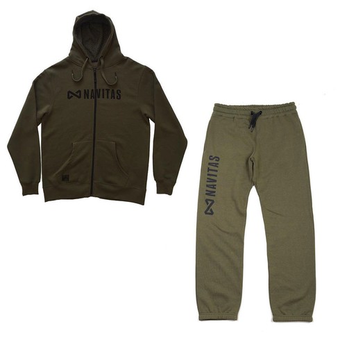 Navitas core green zip - zip, hoody