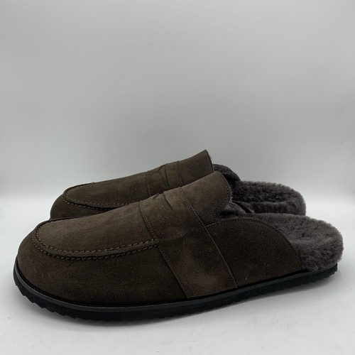 David shearling mule - david,