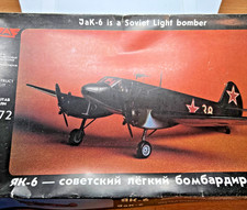 Vintage Yak-6 Scale Model