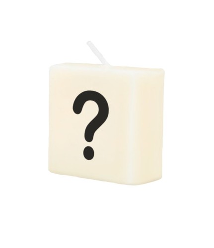 Letter candle - letter, ?
