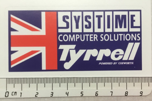 Sticker decal tyrrell 012 - decal,,
