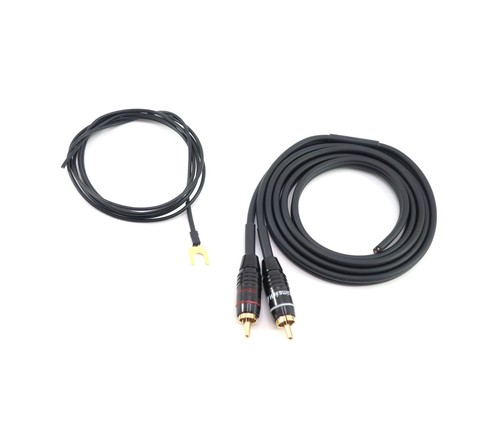 Thorens rca phono cable with - cable,
