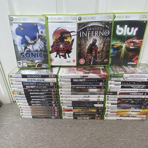 Microsoft xbox 360 mixed games - xbox,