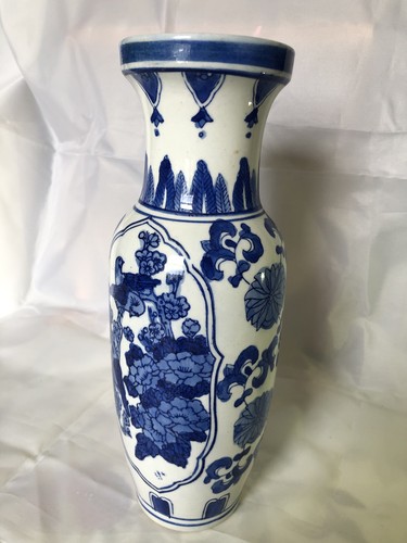Vintage chinese blue white - blue,