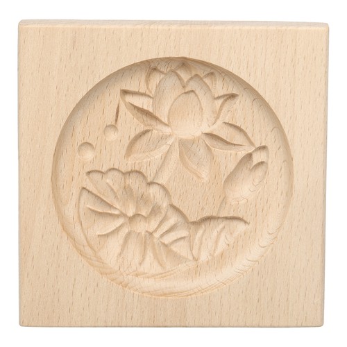 Wooden cookie mould x - mould, 3.94"