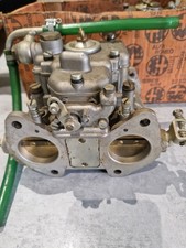 Weber Twin Carburettors Alfa ROMEO 1600 GT Made In Italy. Very Good Condition.