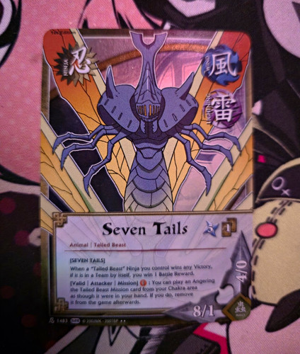 Bandai naruto ccg - naruto, seven