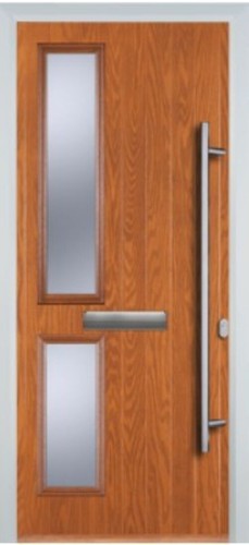 Contemporary composite door - door,