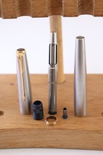 Vintage (c1980) Parker 65 Fountain Pen Spare Parts, 6 Different Parts