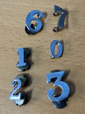 Vintage Police Epaulettes Numbers 0,1,2,3,6 &7