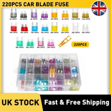 220Pcs Auto Blade Fuse