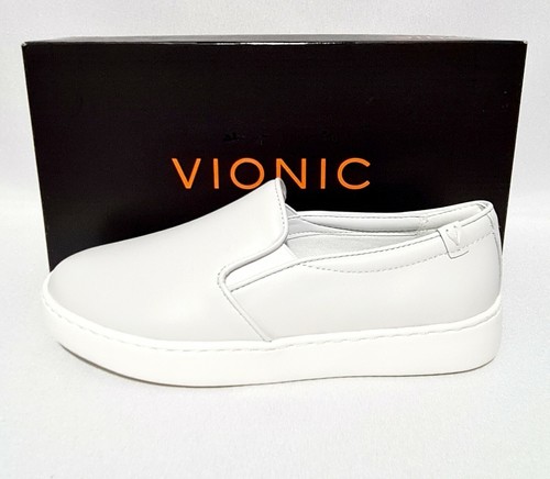 Vionic avery white leather - vionic,