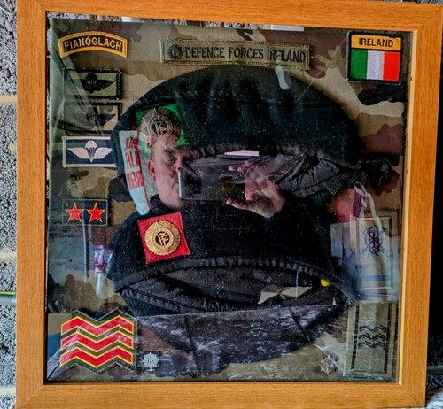 Irish defence forces framed - defence,