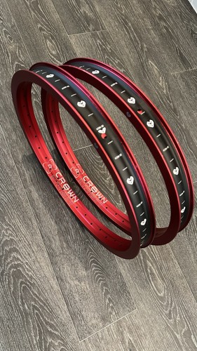 Eclat crown bmx rims - bmx, sandblast
