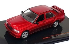 Ixo 1/43 Scale CLC580N.22 - 1984 Mercedes Benz 190E 2.3 16V Customized Met. Red