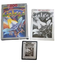 Atari 7800 Galaga CIB Complete