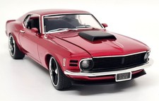 Acme 1/18 Ford Mustang BOSS 429 1970 Street Fighter Red Diecast Model Car 