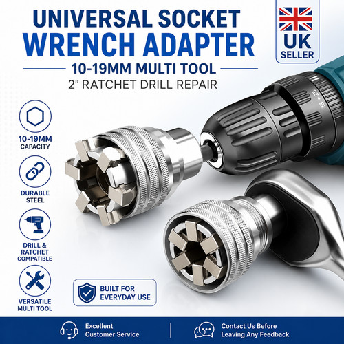 Universal socket wrench - universal,