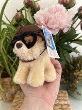 Gund Itty Bitty Boo Pilot Aviator World’s Cutest Pom Dog Soft Plush Toy 5” Tag
