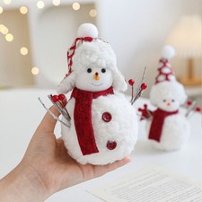 Cute Soft Snowman Statue