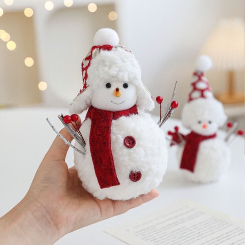 Cute soft snowman statue - cute,