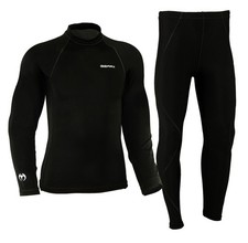 Thermal Motorcycle Base Layer Motorbike Under Suit Sports Shirt Trousers