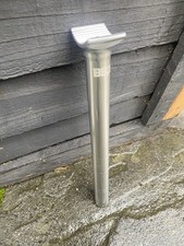 Pivitol BMX Seatpost Polished BSD Long Post 300mm Length 25.4 Bmx