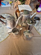 Vintage Chrome Teaset