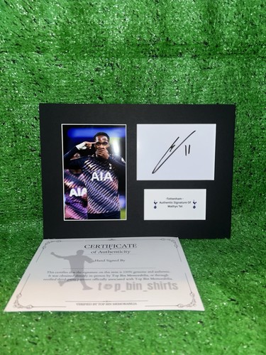 Hand signed mathys tel - signed,