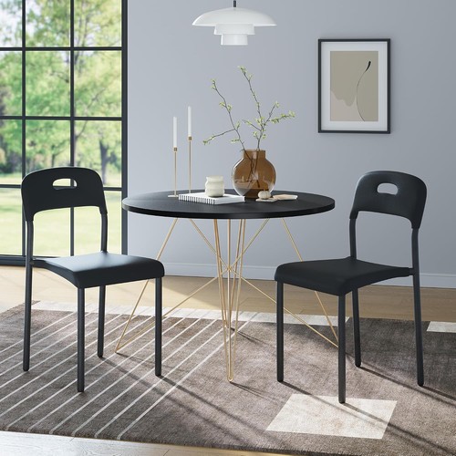 Modern dining chairs set - modern,