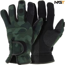 Neoprene Fishing Gloves Camo