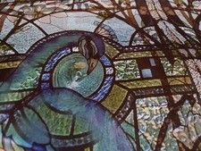 Biba 100% Iconic Silk Scarf Vintage Elegance Blue Green Peacock Rare - Gift Idea