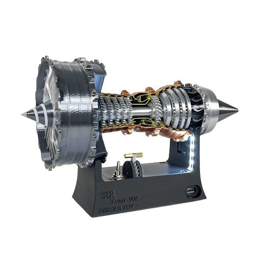 25cm turbofan jet engine model - 25cm,