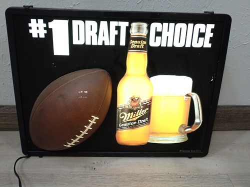 1991 miller genuine draft beer - genuine,