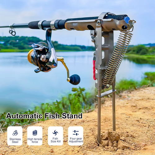 Fishing rod holder ground - fishing,