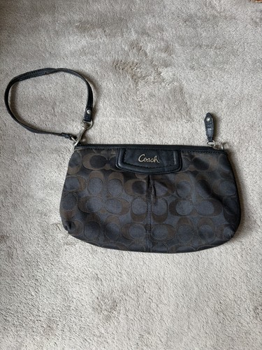 Vintage coach black brown - vintage,