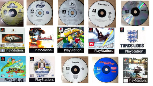 Ps1 games job - job, lot