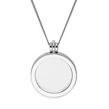Large Sterling Silver Round