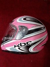 Women’s Pink/White Motorcycle Helmet New