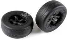 Road Tire Set 2pcs for 1/5