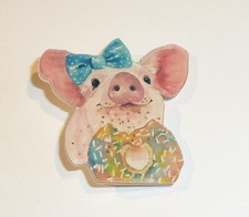 LASER CUT ACRYLIC BROOCH  -